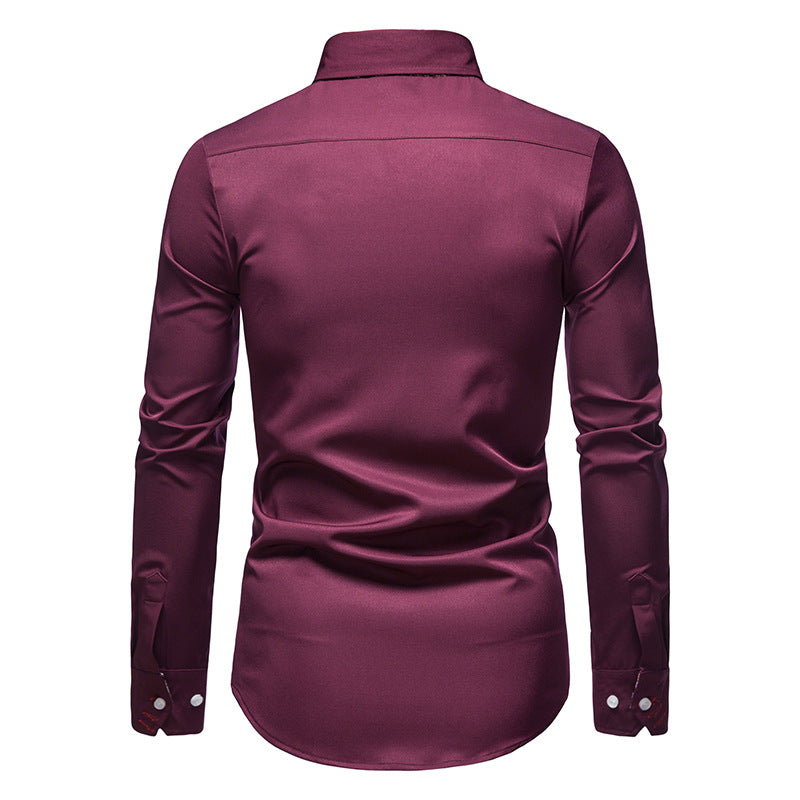 PHILIP™ | Chemise à bordures Paisley