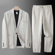 PHILIP™ | Costume en lin et coton pour homme