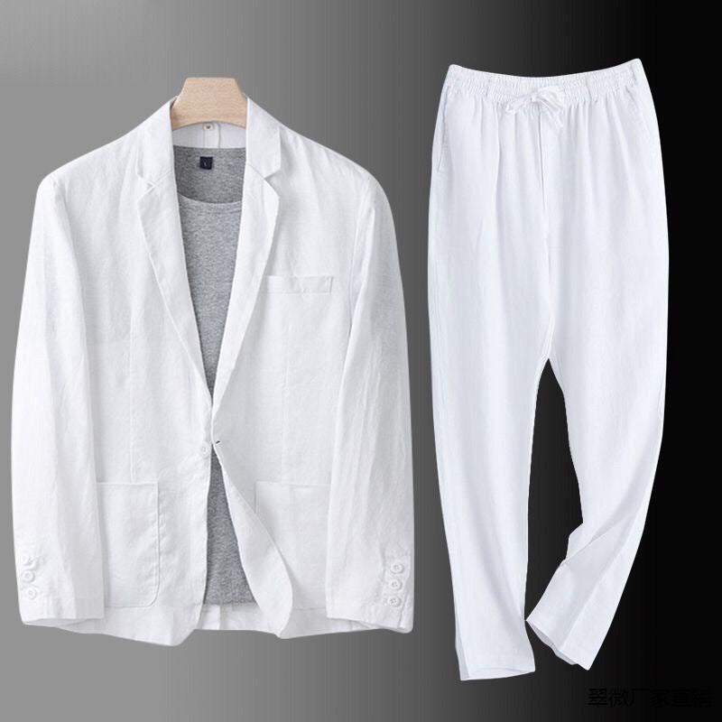 PHILIP™ | Costume en lin et coton pour homme