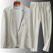 PHILIP™ | Ensemble blazer et pantalon en lin pour homme