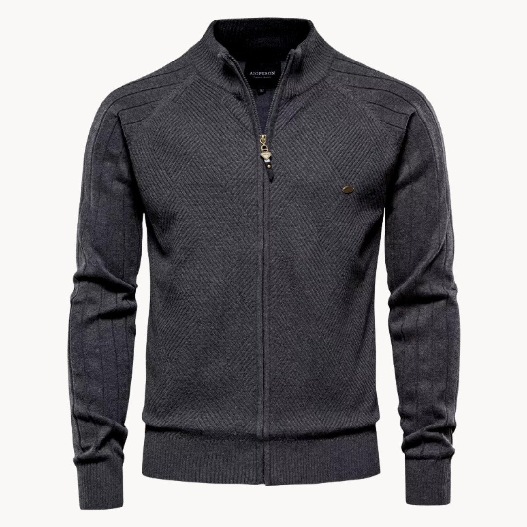 PHILIP™ | Veste en maille à fermeture éclair