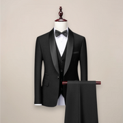 PHILIP™ | Smoking de soirée pour homme avec bordures en satin