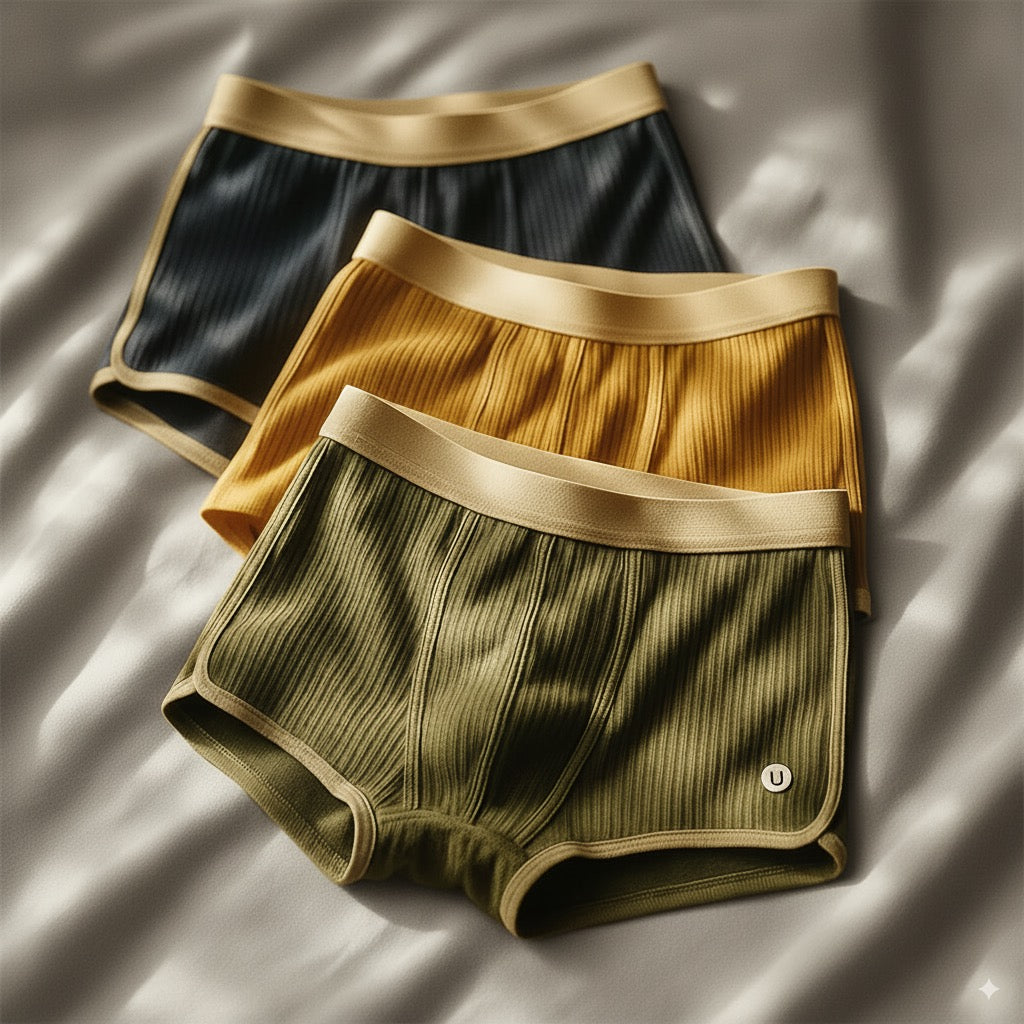PHILIP | BOXERS EN COTON BIOLOGIQUE (lot de 3)