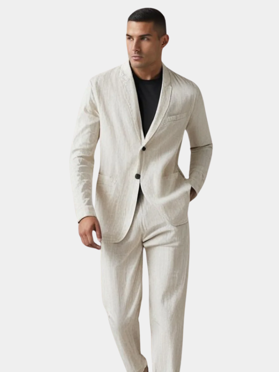 PHILIP™ | Ensemble en pur lin pour homme