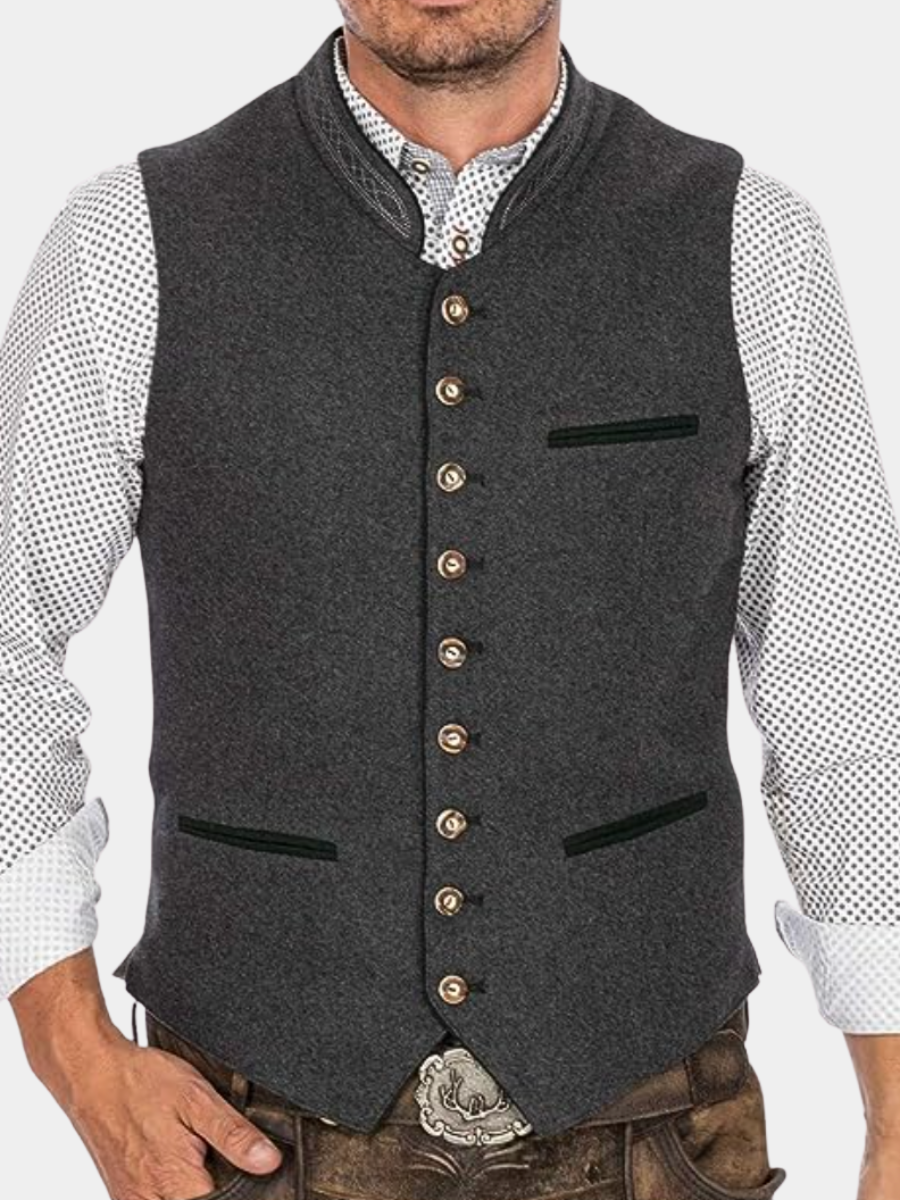 PHILIP™ | Gilet traditionnel slim pour homme