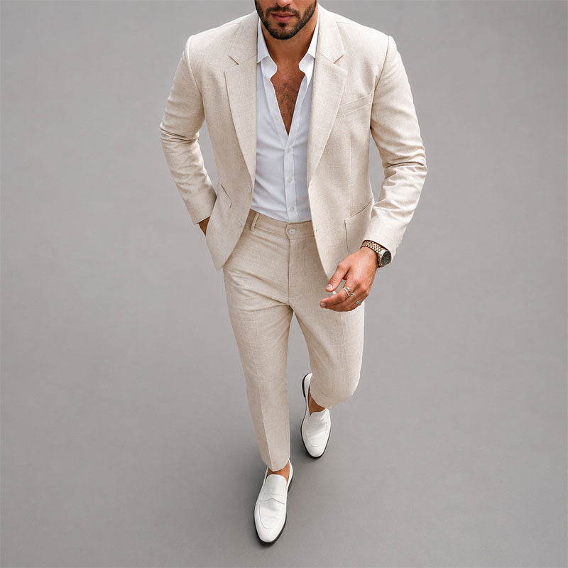PHILIP™ | Costume deux pièces coupe ajustée pour homme