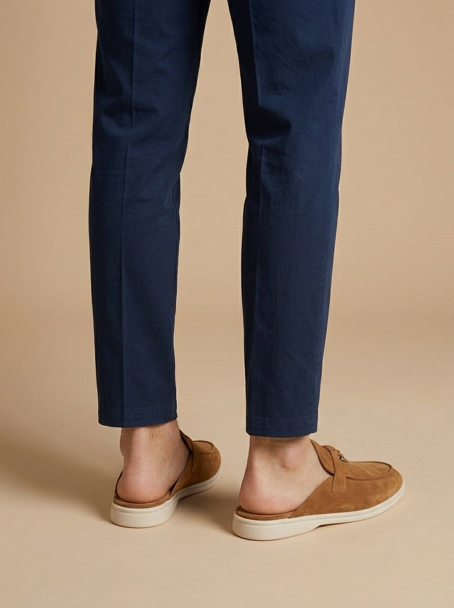 PHILIP™ | Mules en daim