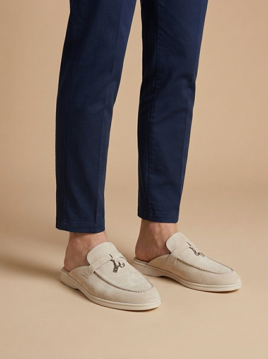 PHILIP™ | Mules en daim
