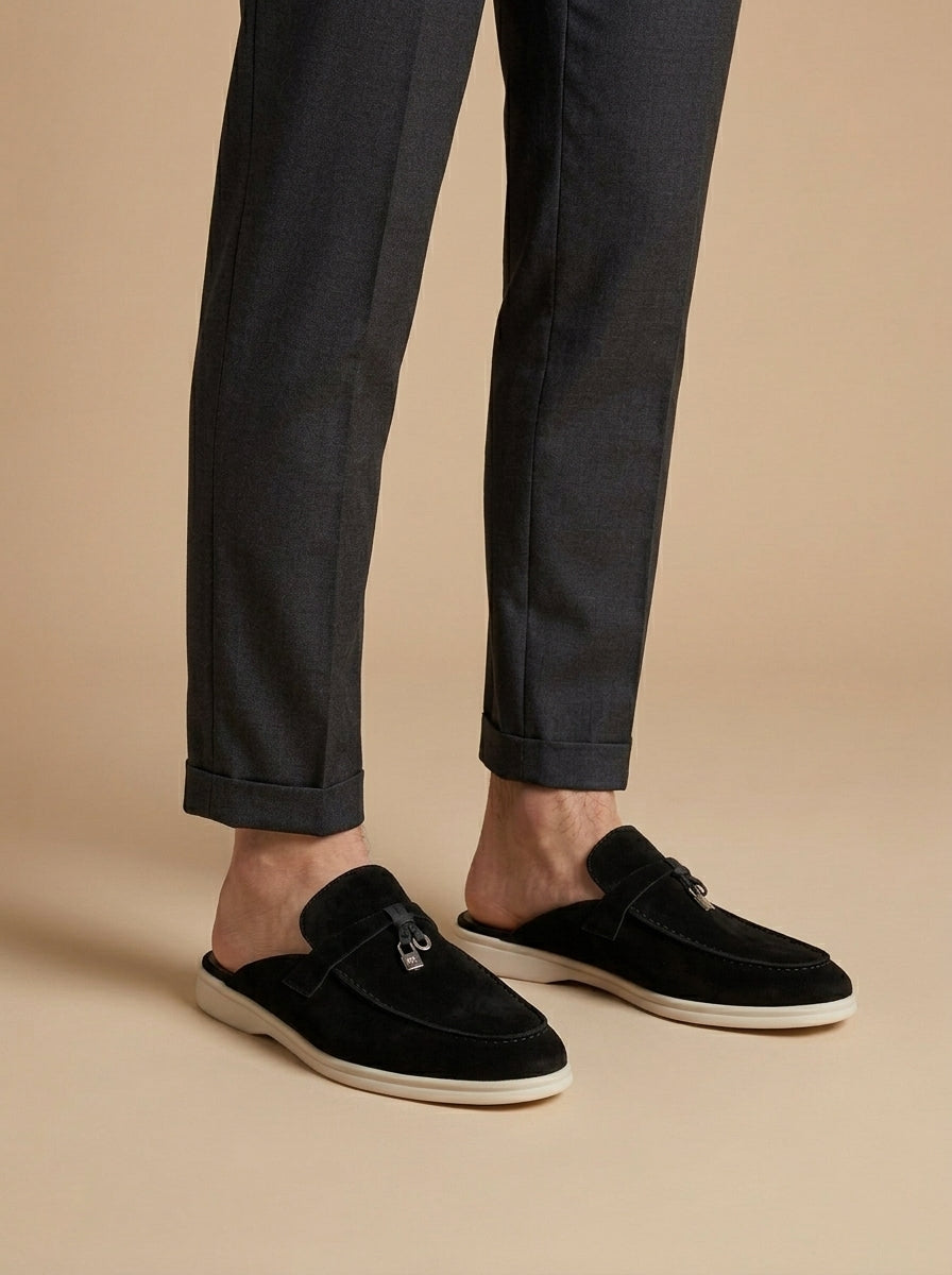 PHILIP™ | Mules en daim