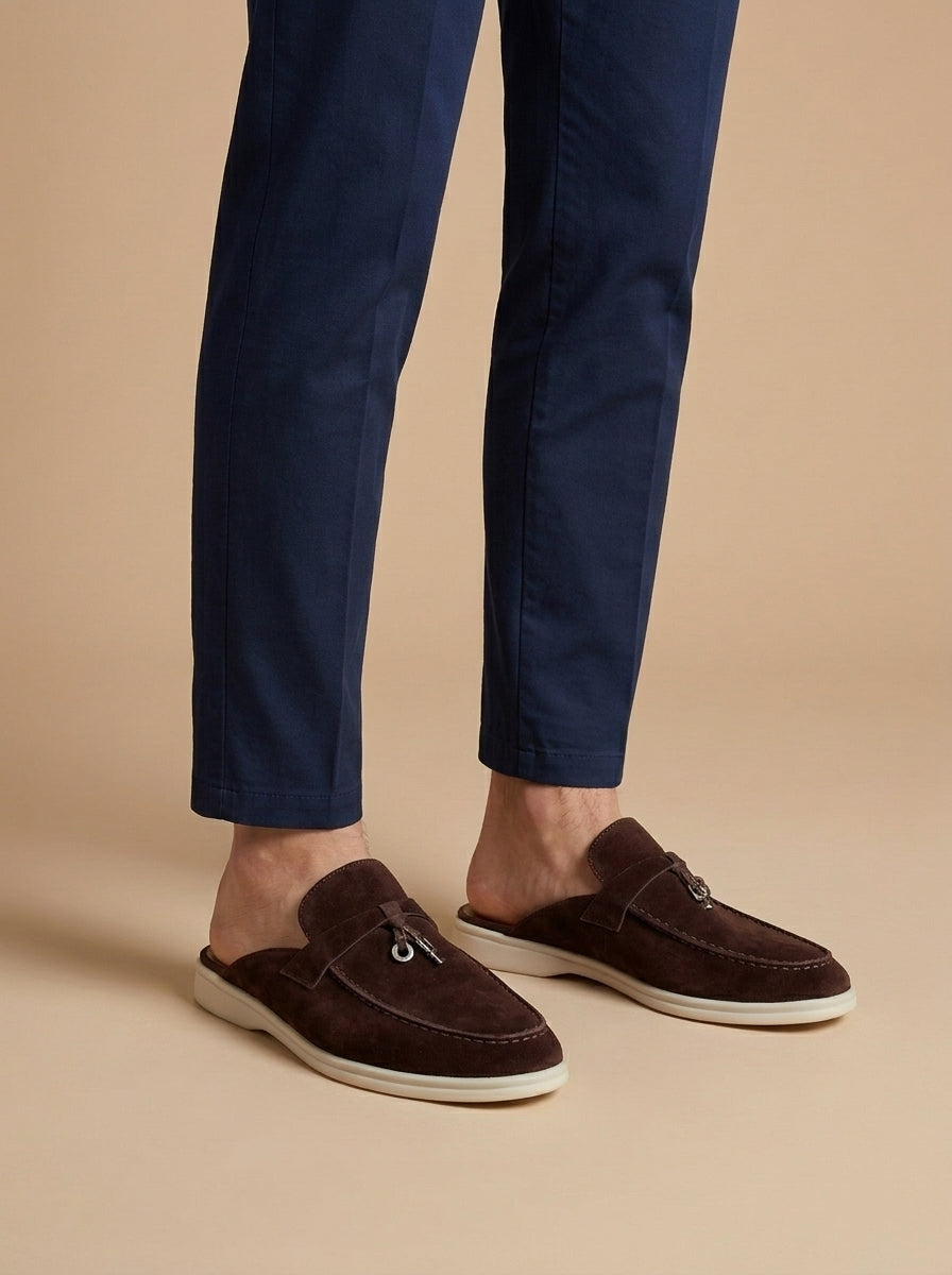 PHILIP™ | Mules en daim