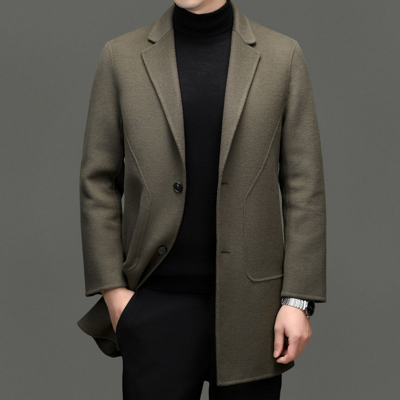 PHILIP™ | Manteau en laine sur mesure pour homme