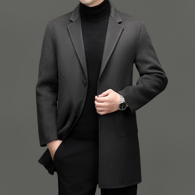 PHILIP™ | Manteau en laine sur mesure pour homme