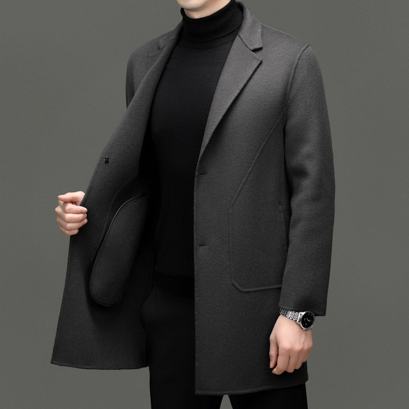 PHILIP™ | Manteau en laine sur mesure pour homme
