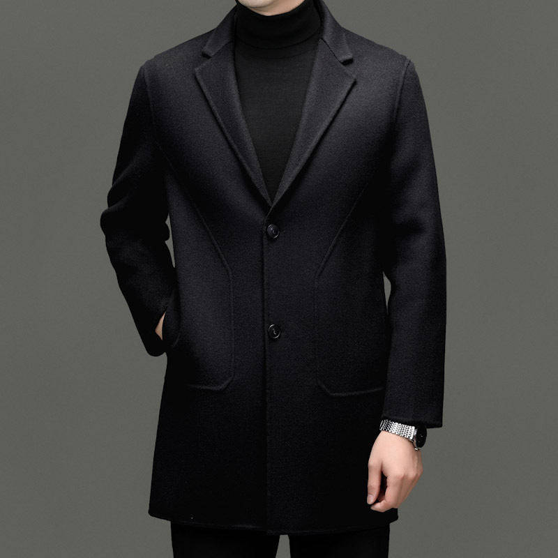 PHILIP™ | Manteau en laine sur mesure pour homme