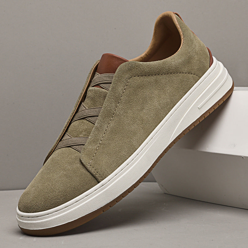 PHILIP | CHAUSSURES SANS LACETS EN DAIM POUR HOMMES
