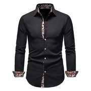 PHILIP™ | Chemise à bordures Paisley