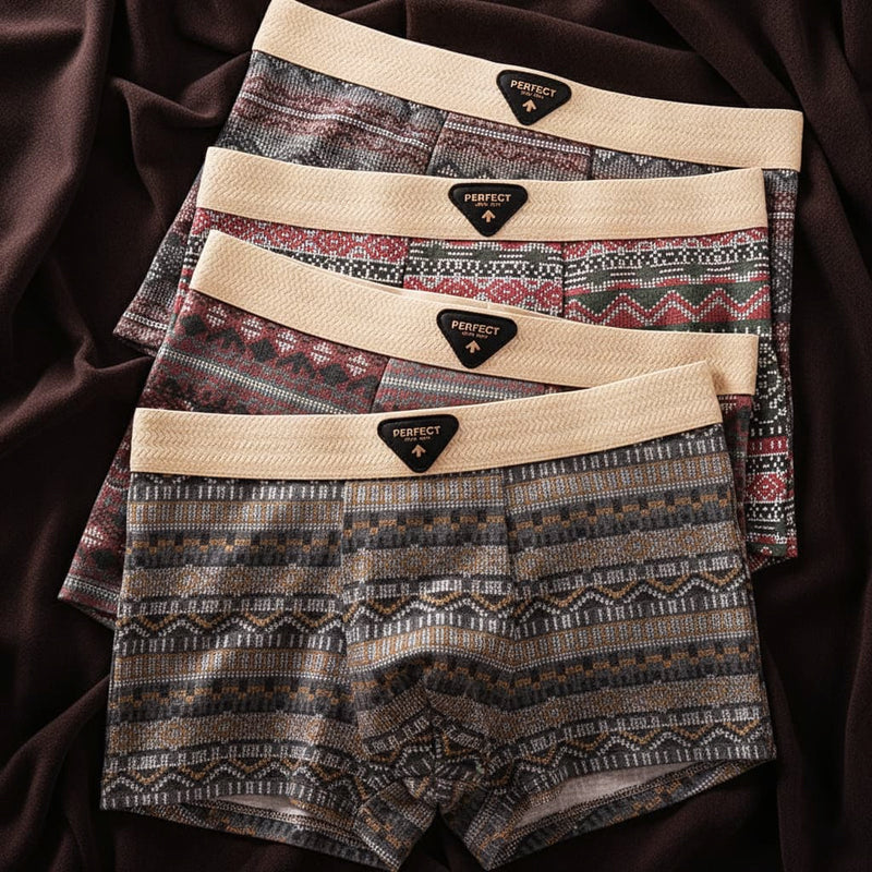 PHILIP™ | Boxers Géométriques en coton pour homme