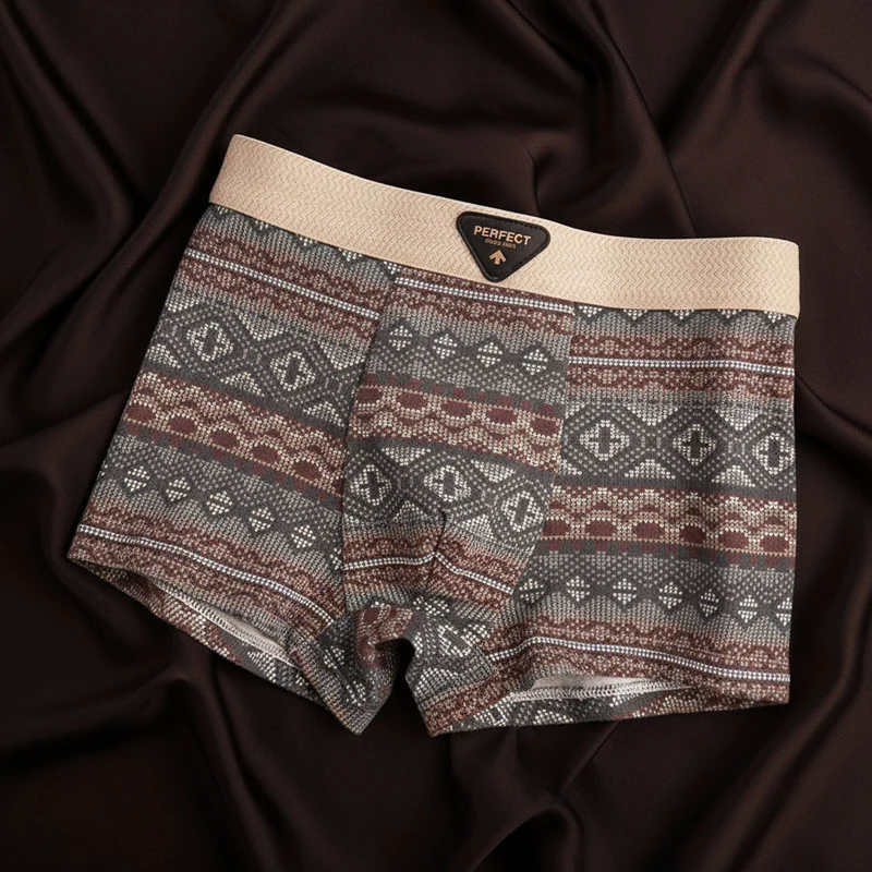 PHILIP™ | Boxers Géométriques en coton pour homme