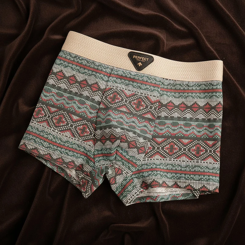 PHILIP™ | Boxers Géométriques en coton pour homme