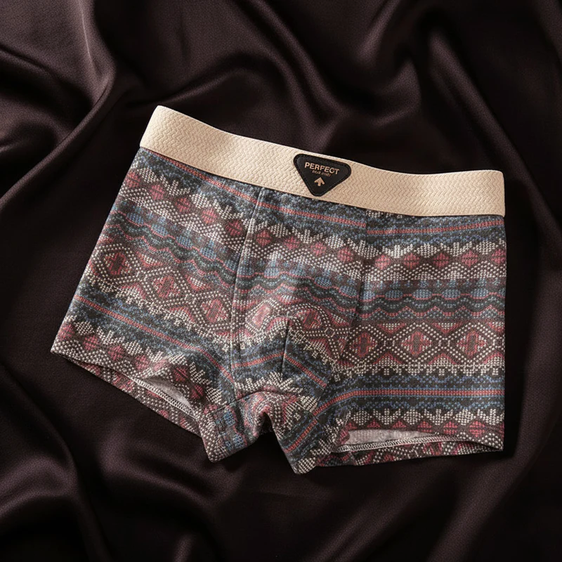 PHILIP™ | Boxers Géométriques en coton pour homme