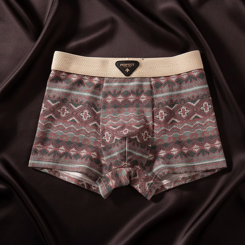 PHILIP™ | Boxers Géométriques en coton pour homme