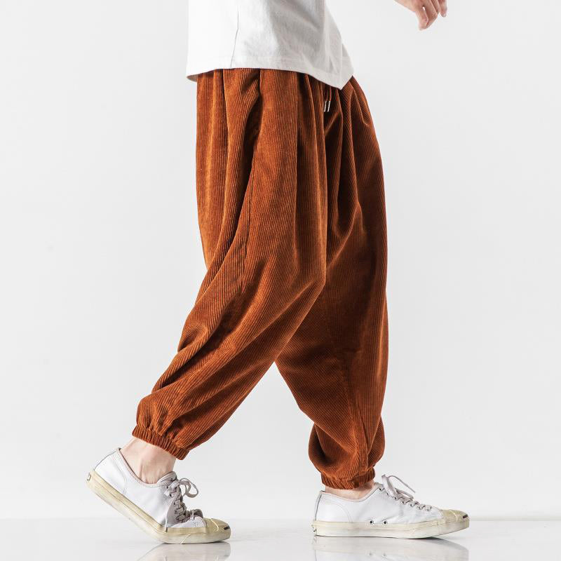 PHILIP™ | Pantalon de jogging en velours côtelé à coupe ample pour homme