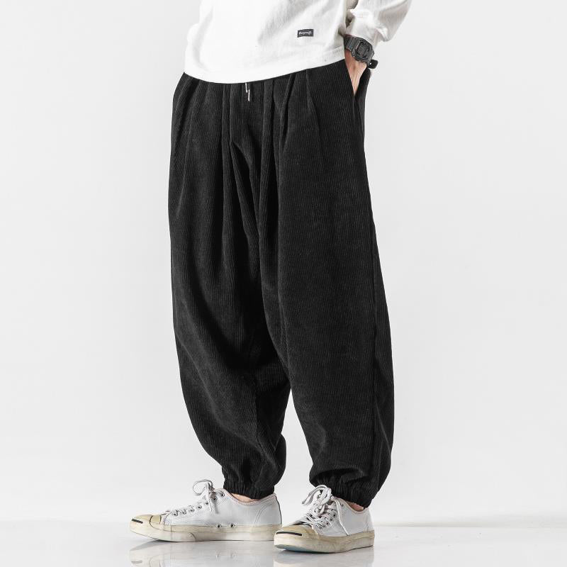 PHILIP™ | Pantalon de jogging en velours côtelé à coupe ample pour homme
