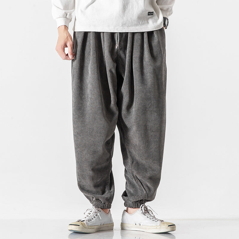 PHILIP™ | Pantalon de jogging en velours côtelé à coupe ample pour homme
