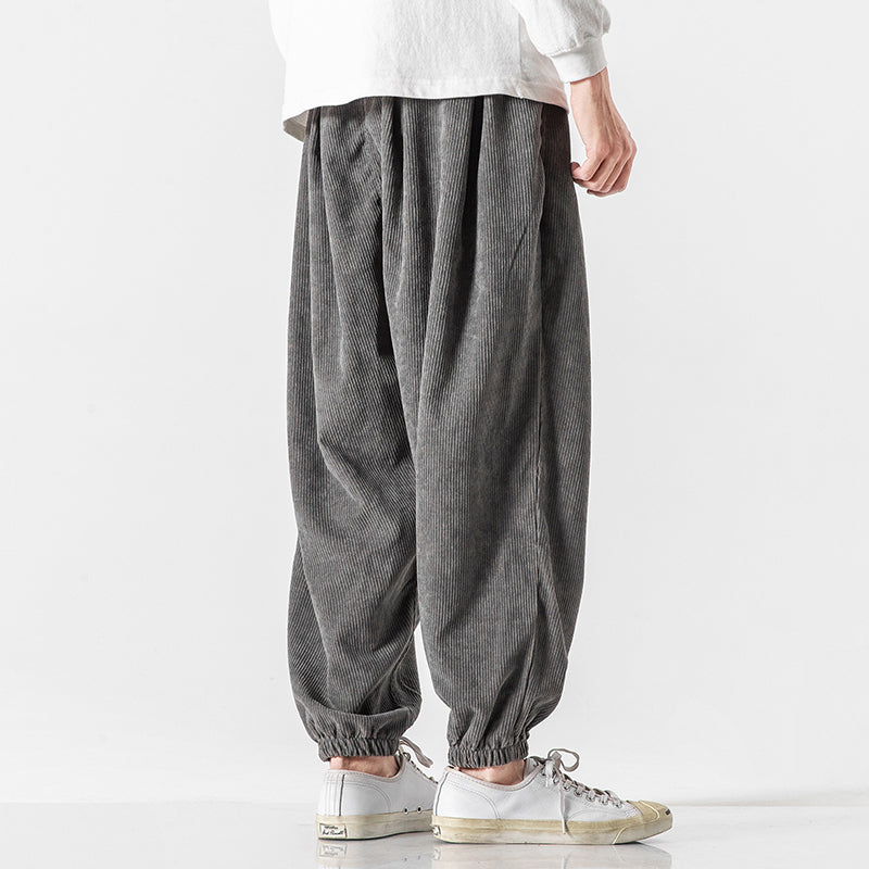 PHILIP™ | Pantalon de jogging en velours côtelé à coupe ample pour homme