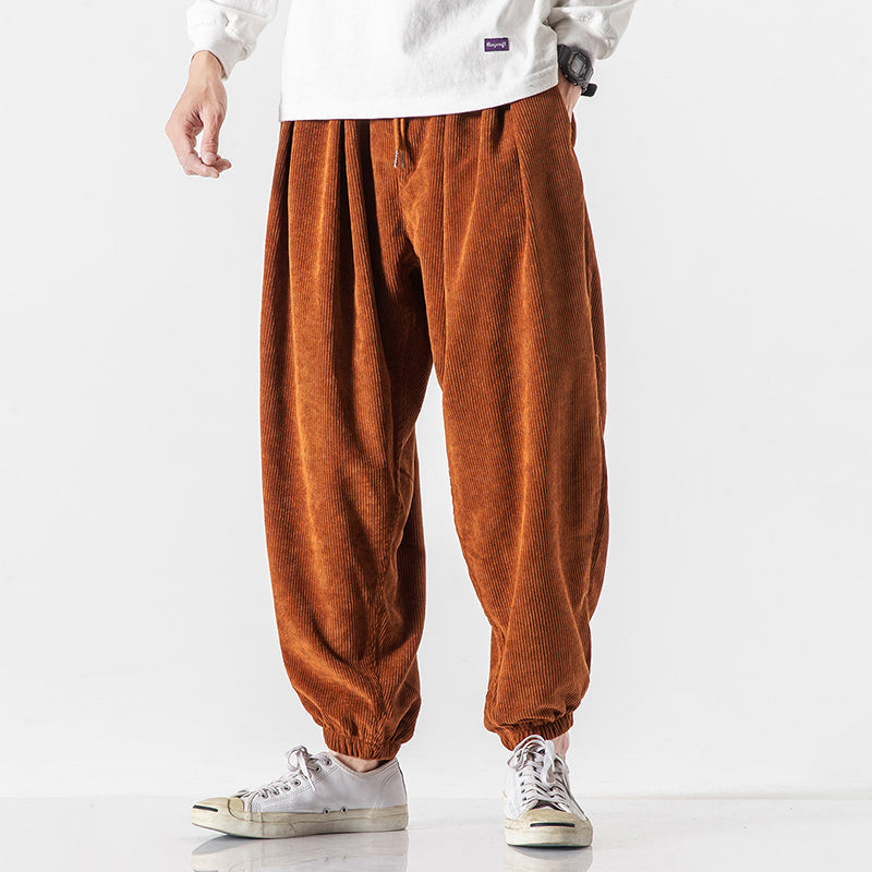 PHILIP™ | Pantalon de jogging en velours côtelé à coupe ample pour homme