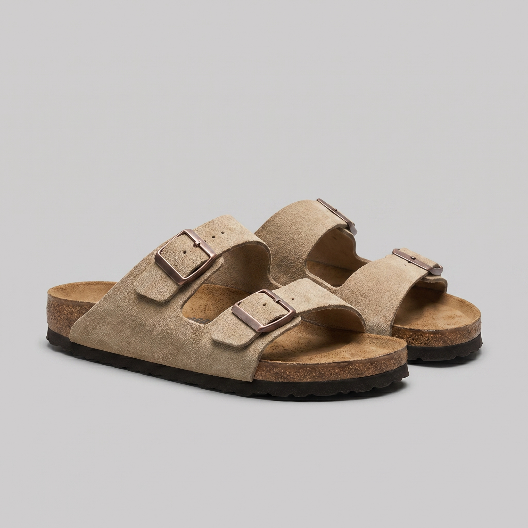 PHILIP™ | Sandales en daim à double boucle pour homme