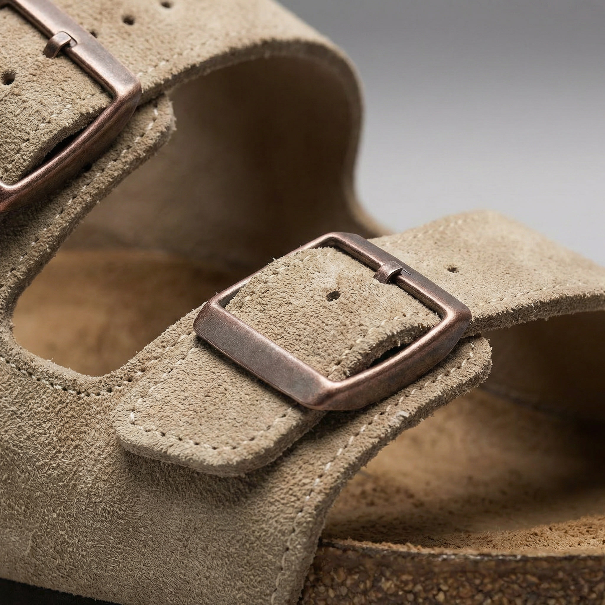 PHILIP™ | Sandales en daim à double boucle pour homme