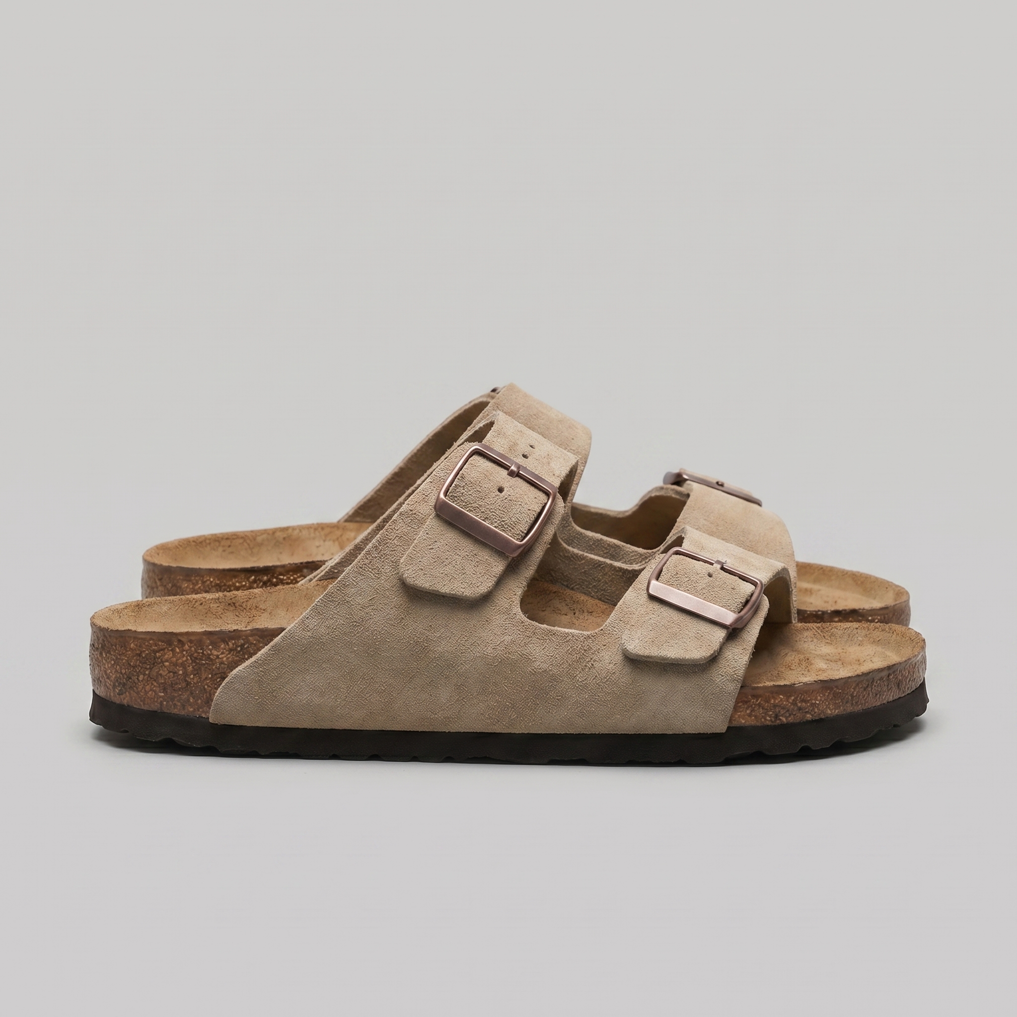 PHILIP™ | Sandales en daim à double boucle pour homme
