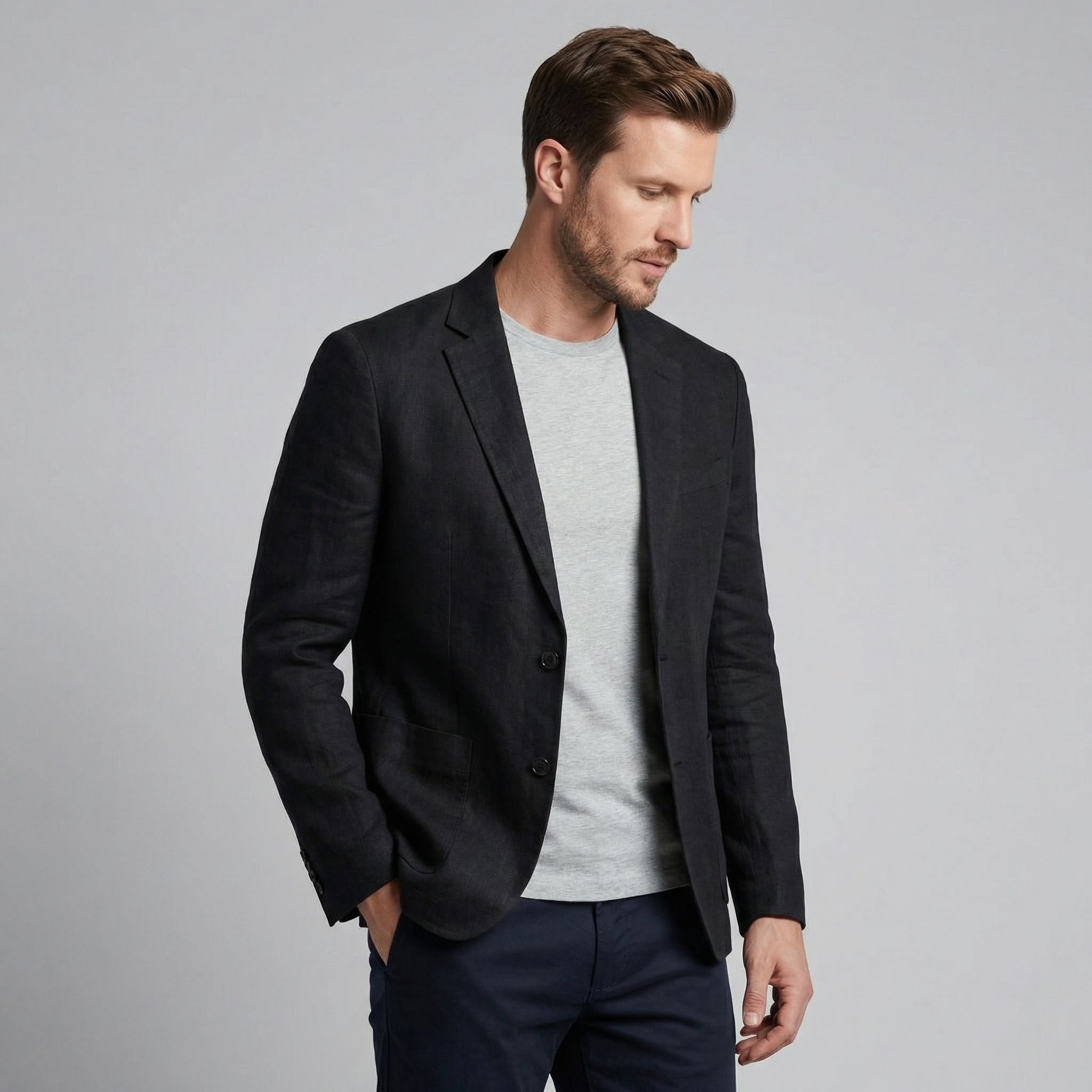 PHILIP™ | Blazer en lin à deux boutons pour homme