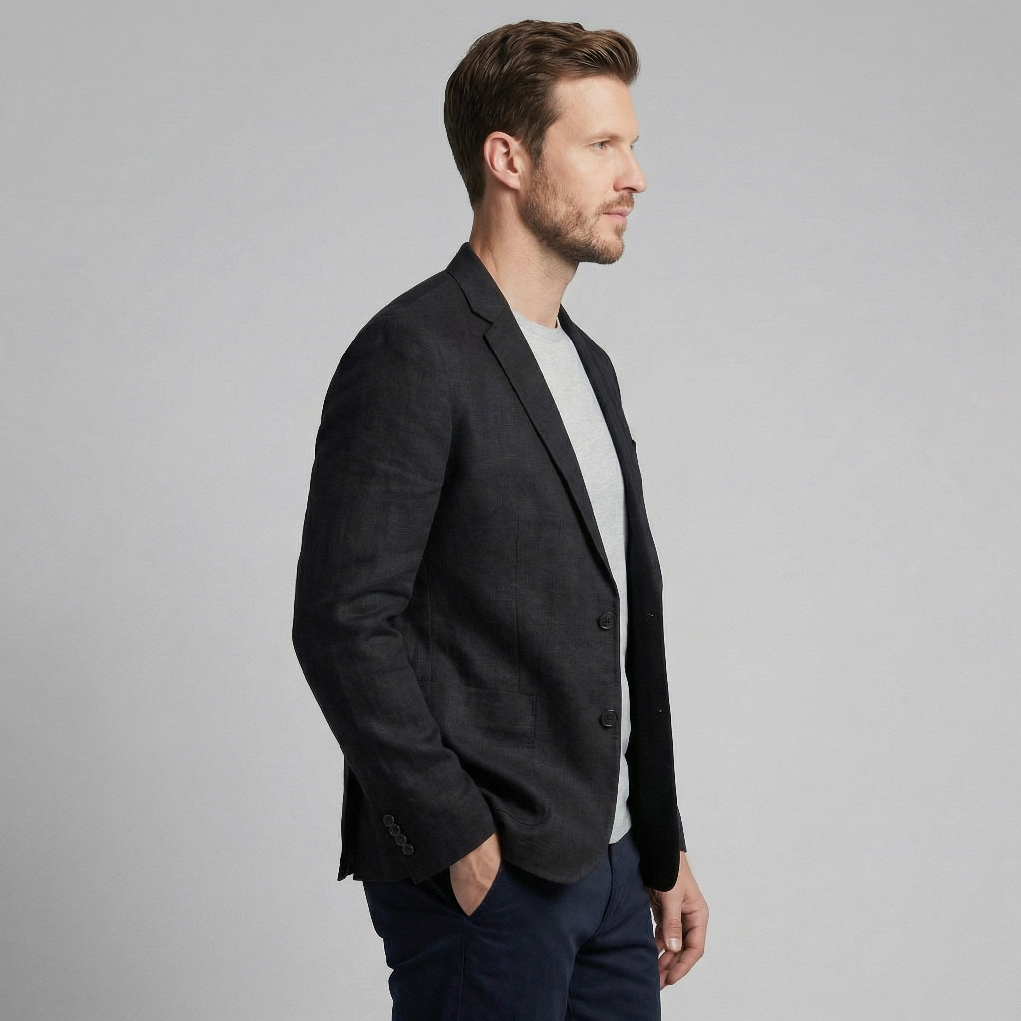 PHILIP™ | Blazer en lin à deux boutons pour homme