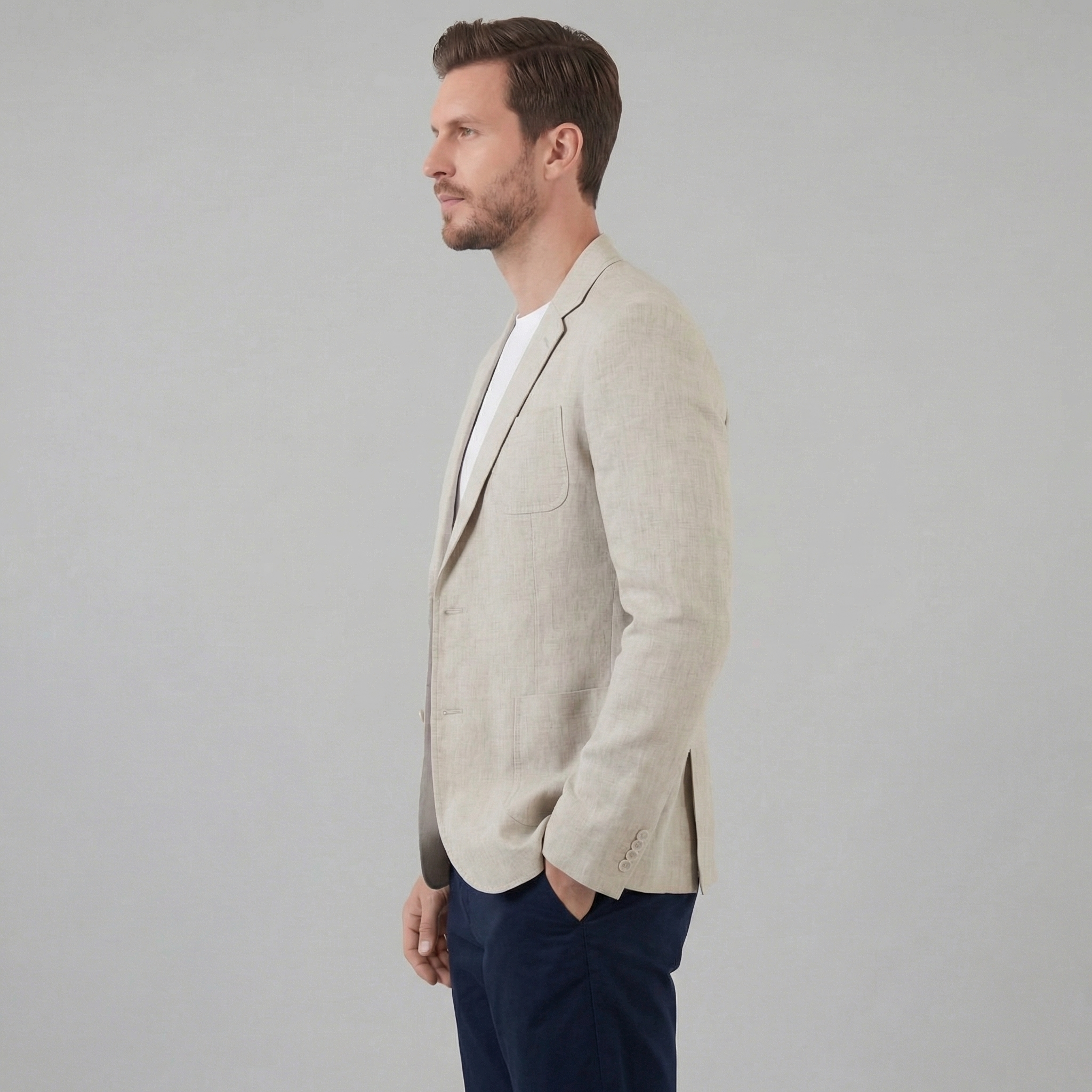 PHILIP™ | Blazer en lin à deux boutons pour homme