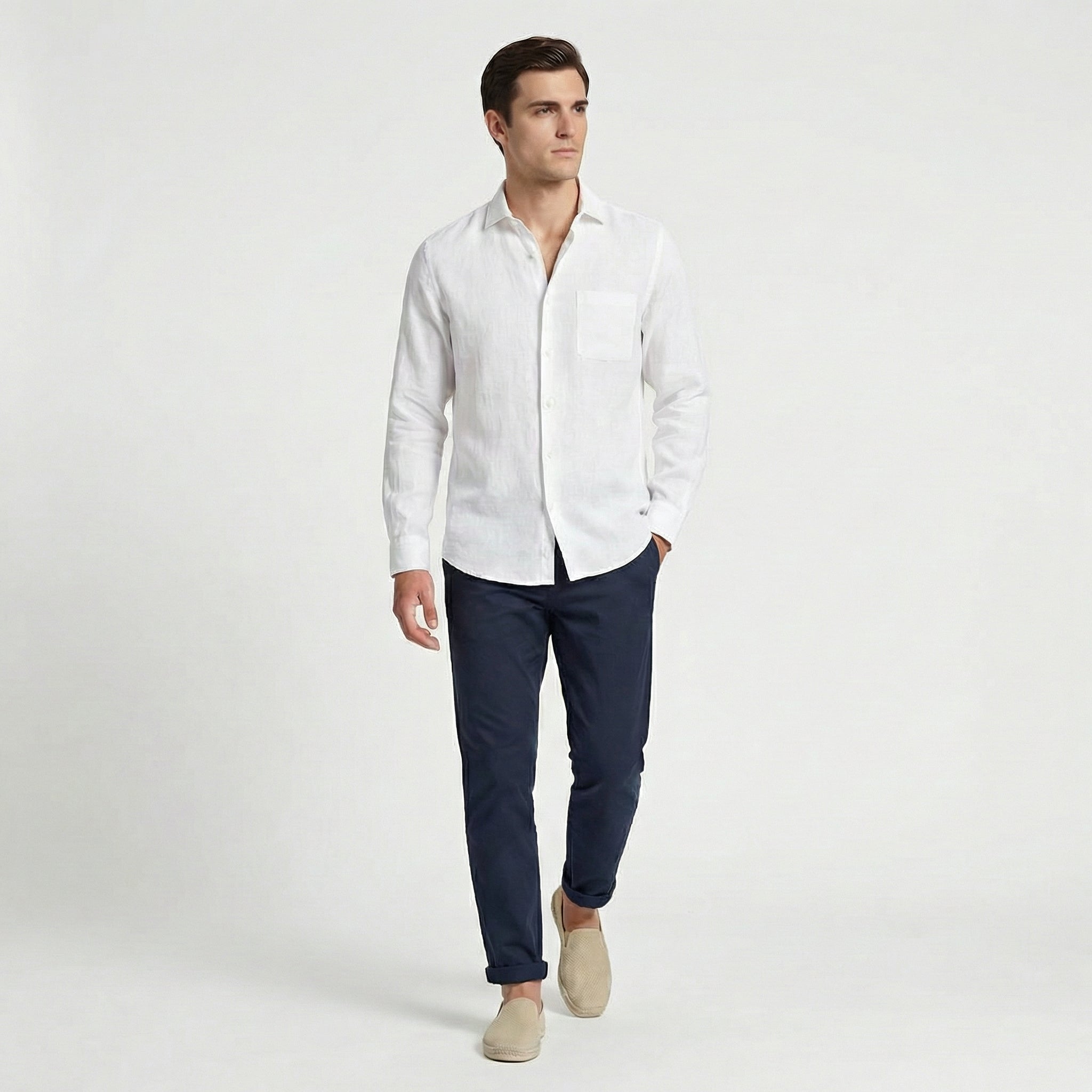 PHILIP™ | Chemise en lin ample pour homme