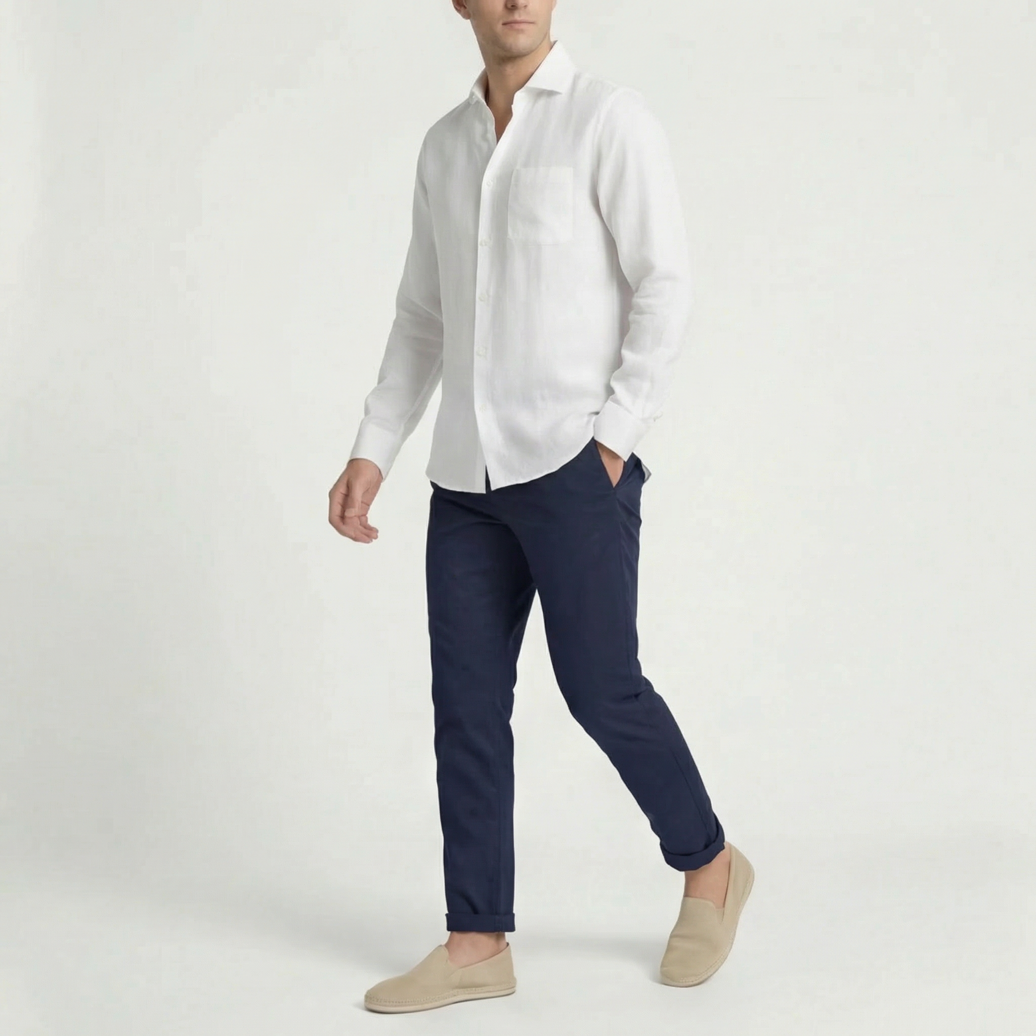 PHILIP™ | Chemise en lin ample pour homme