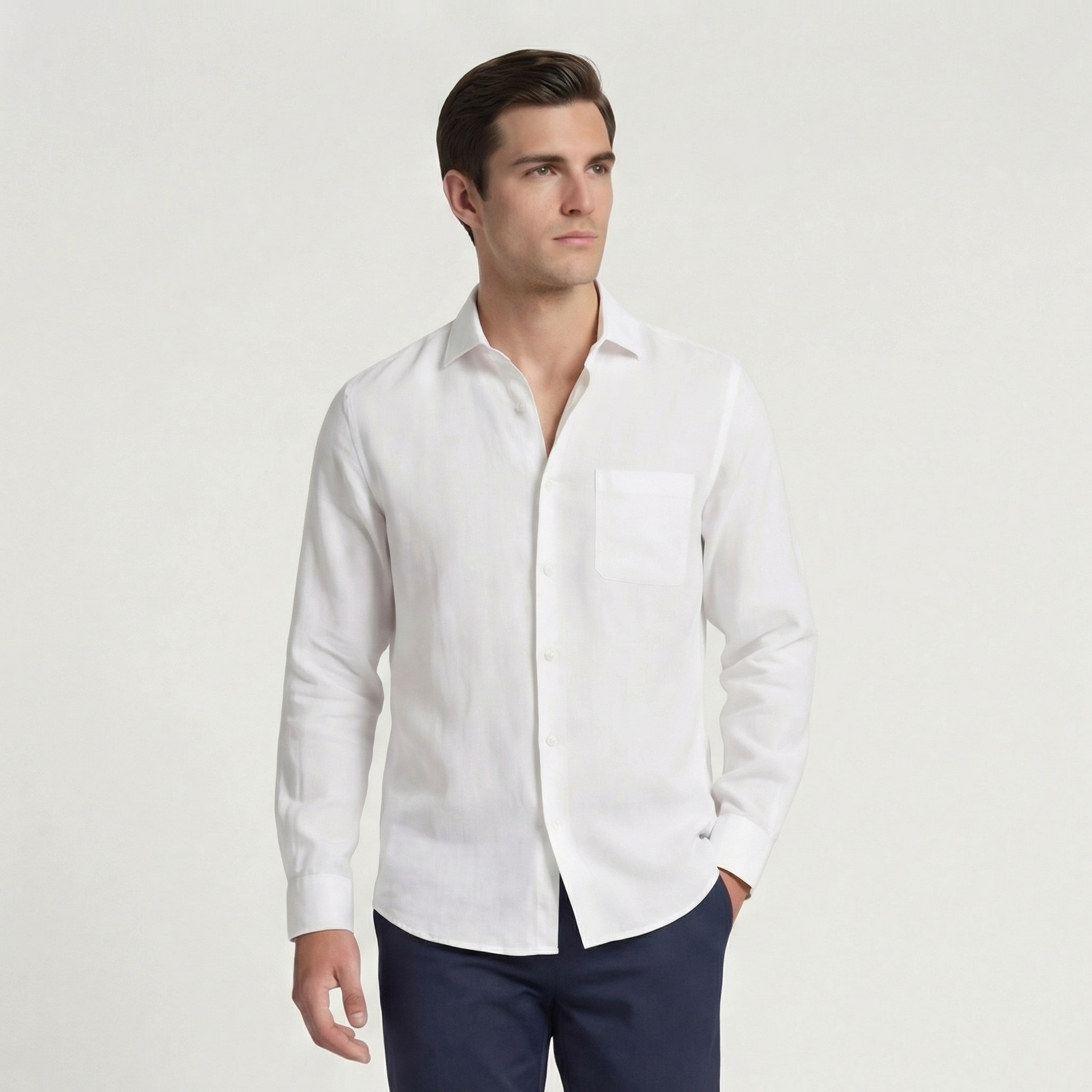 PHILIP™ | Chemise en lin ample pour homme