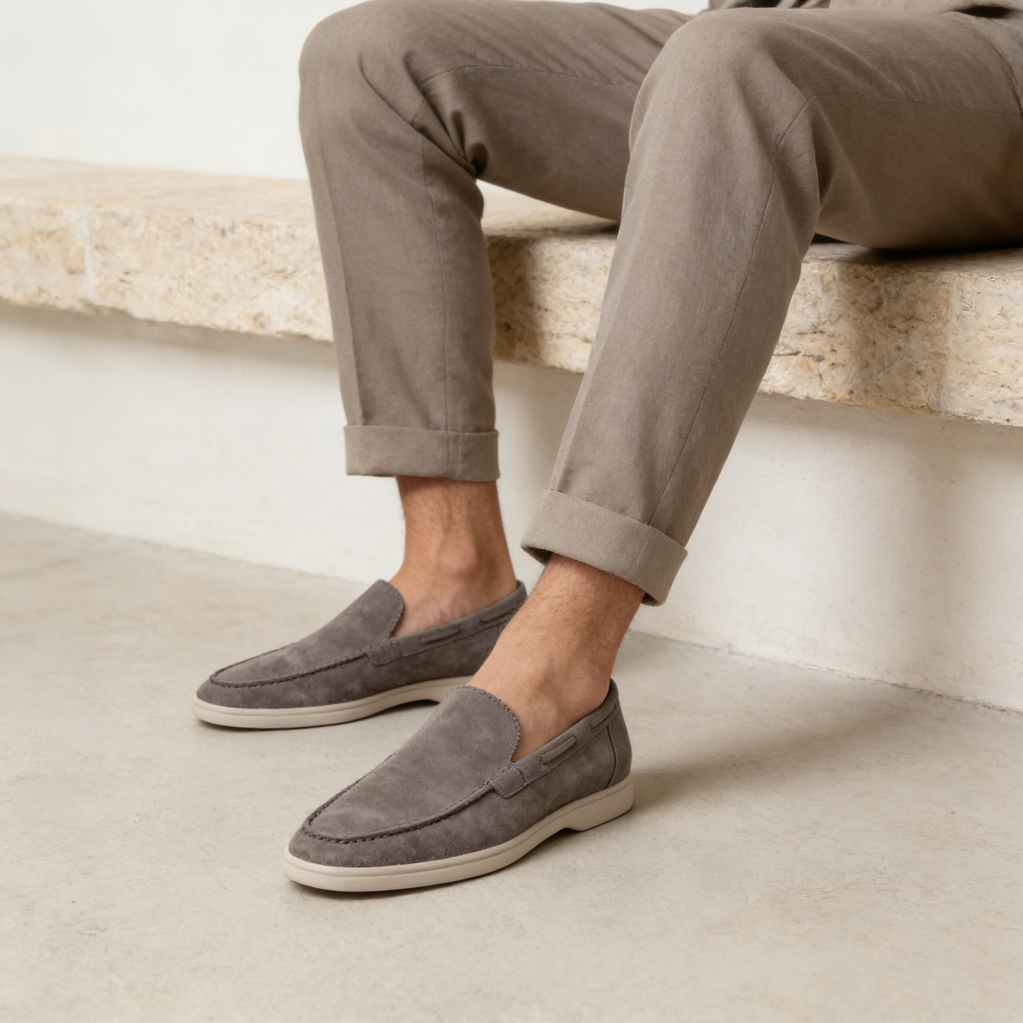 PHILIP™ | Mocassins en daim pour homme
