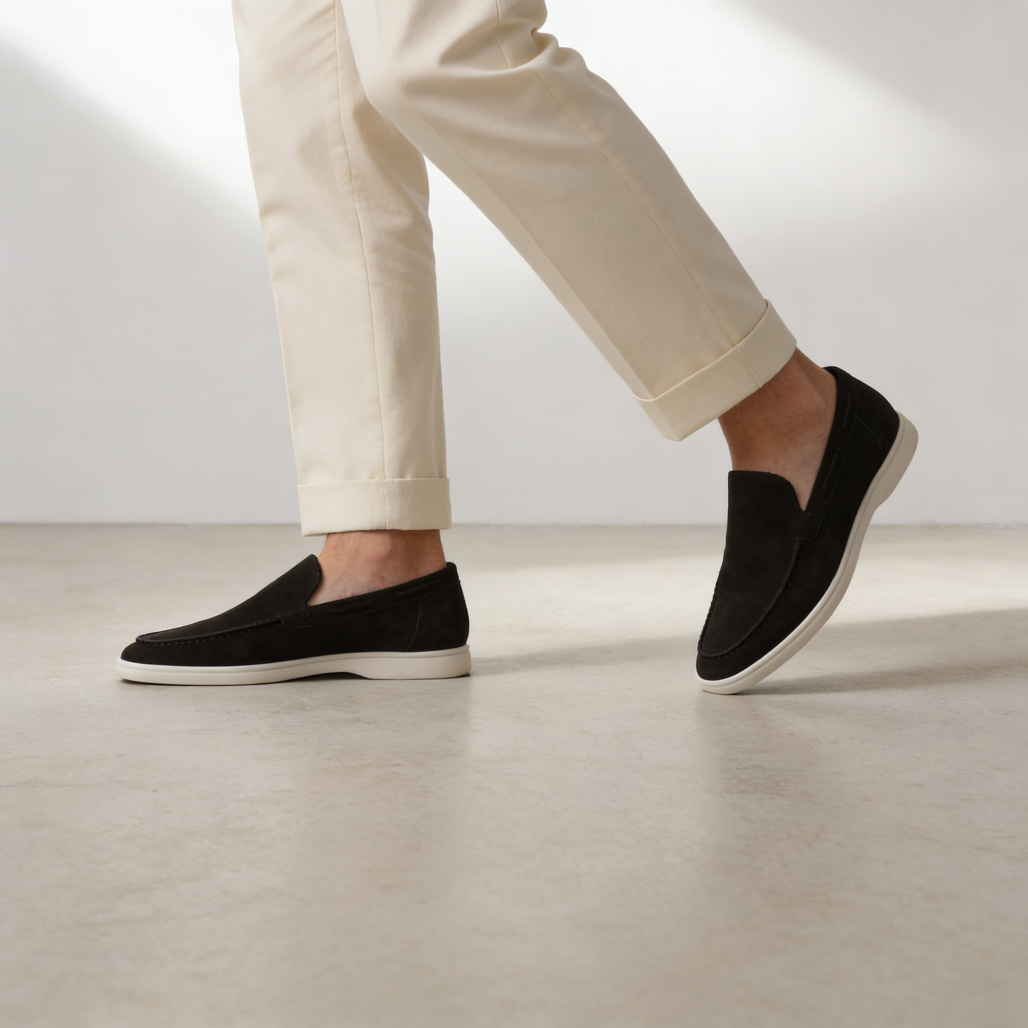 PHILIP™ | Mocassins en daim pour homme