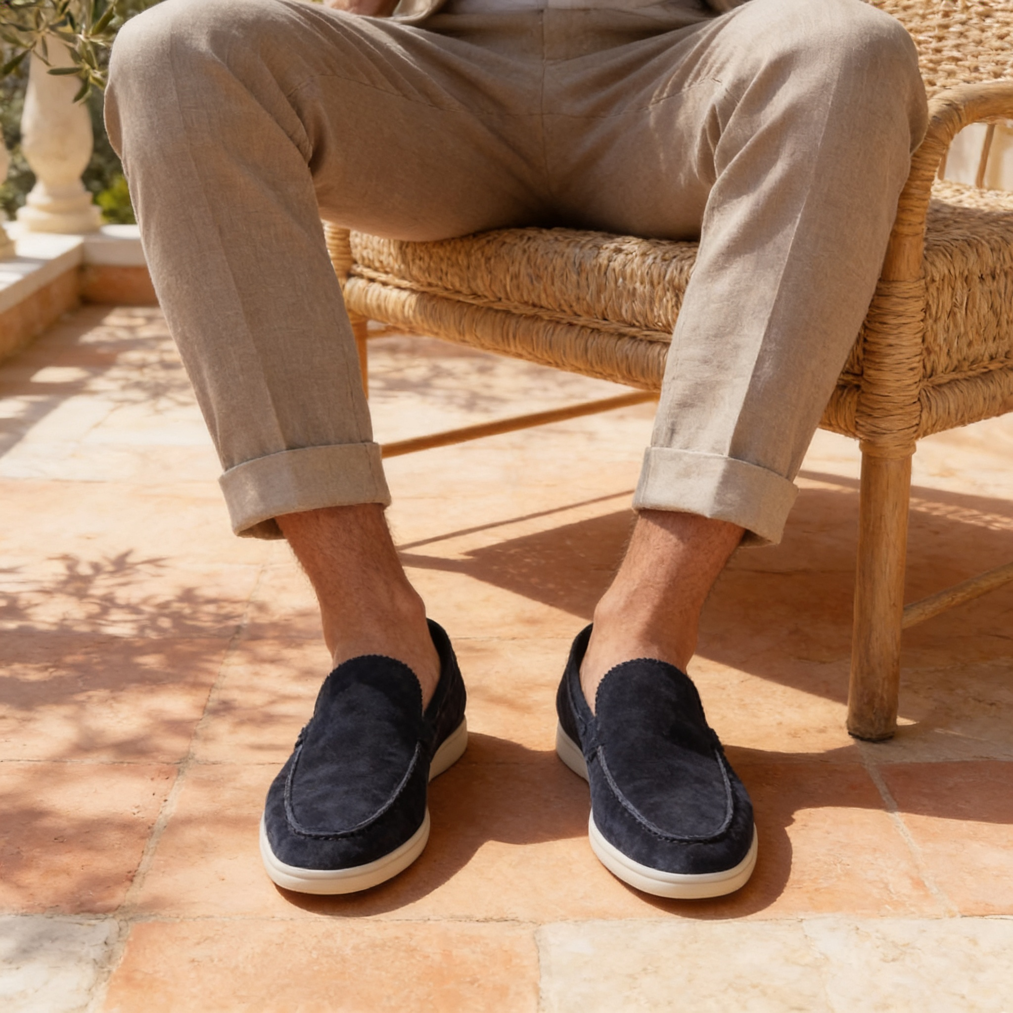 PHILIP™ | Mocassins en daim pour homme