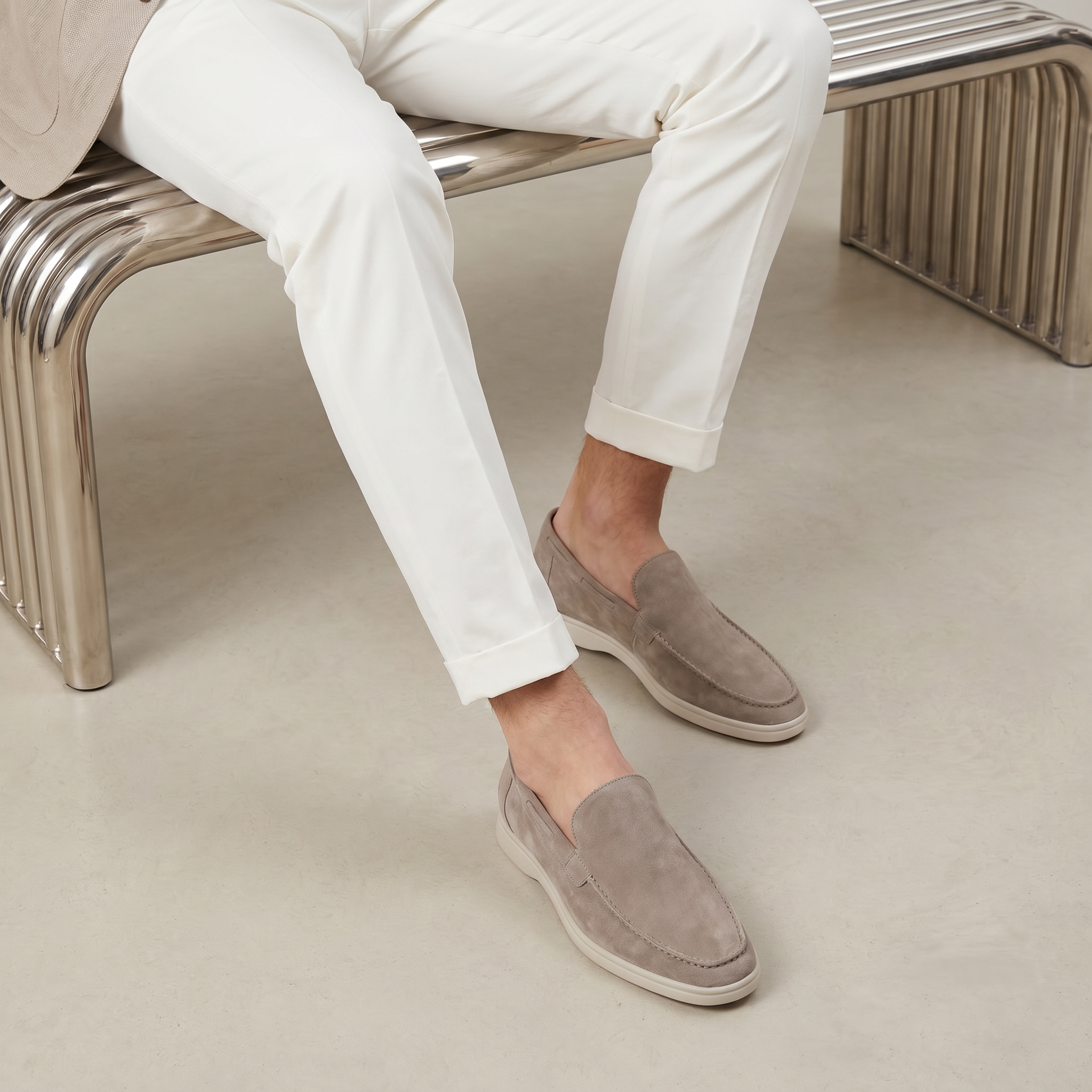PHILIP™ | Mocassins en daim pour homme