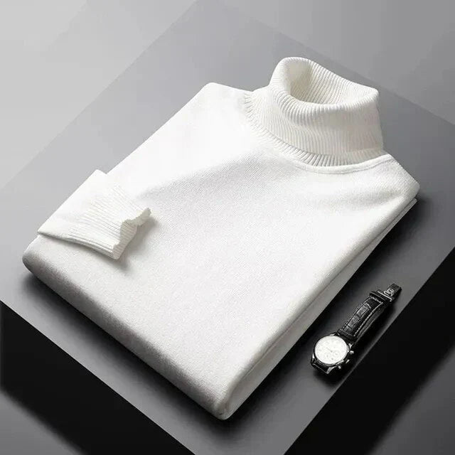 PHILIP | PULL À COL ROULE ET MANCHES LONGUES POUR HOMMES