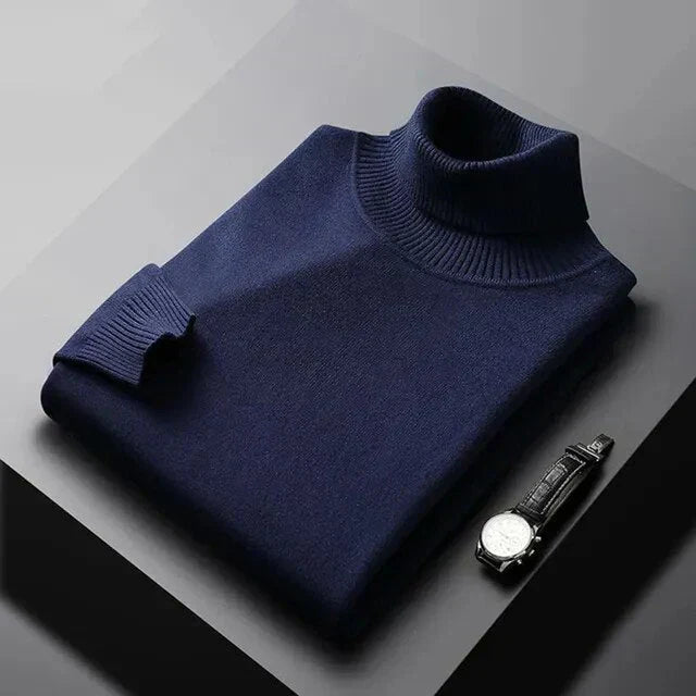 PHILIP | PULL À COL ROULE ET MANCHES LONGUES POUR HOMMES