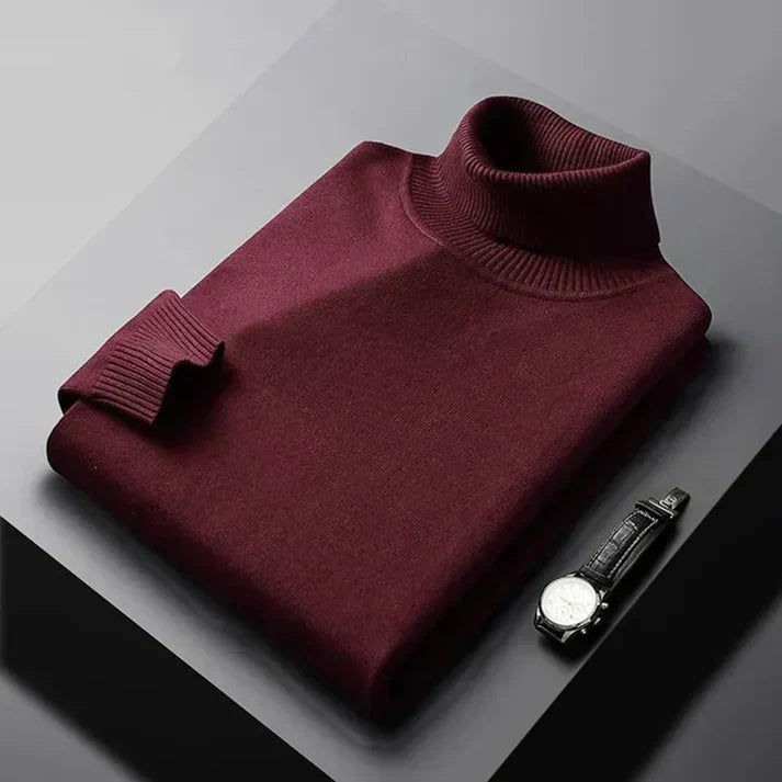 PHILIP | PULL À COL ROULE ET MANCHES LONGUES POUR HOMMES