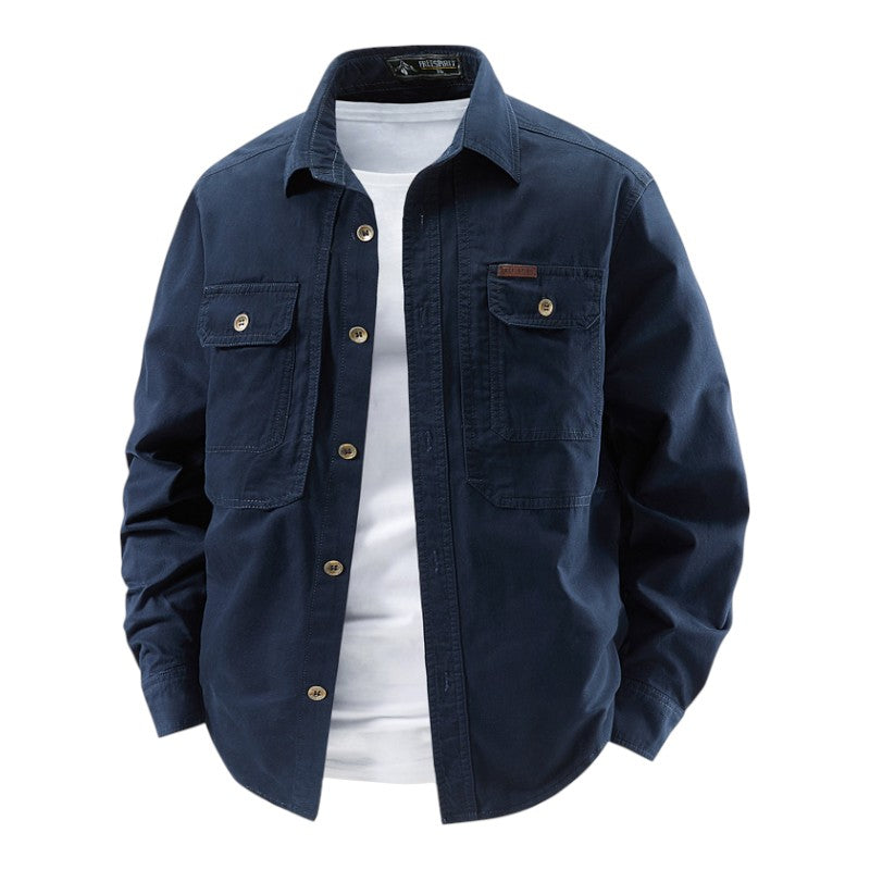 PHILIP | CHEMISE UTILITAIRE À MANCHES LONGUES POUR HOMMES