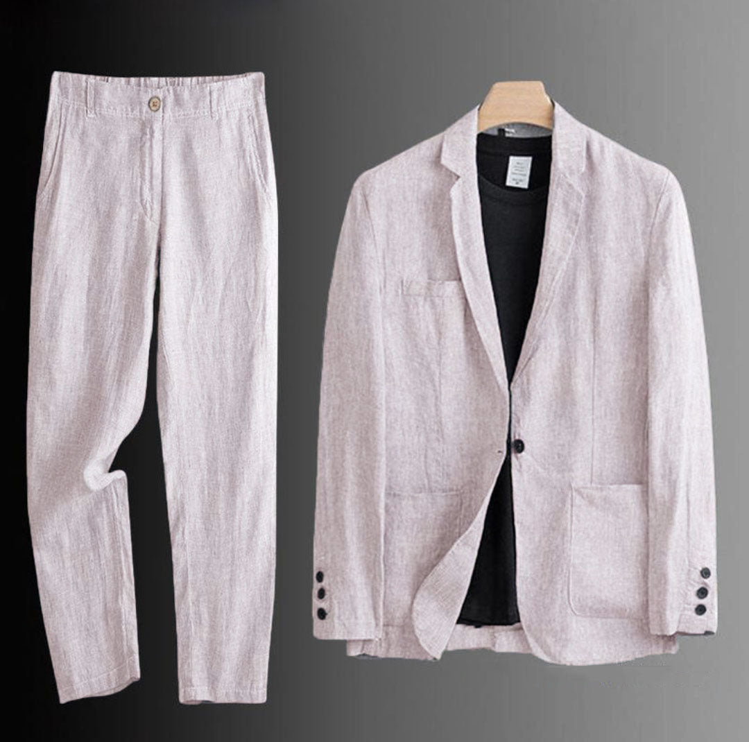 PHILIP™ | Ensemble en pur lin pour homme