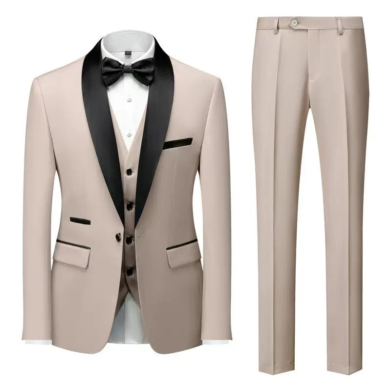 PHILIP™ | Smoking de soirée pour homme avec bordures en satin