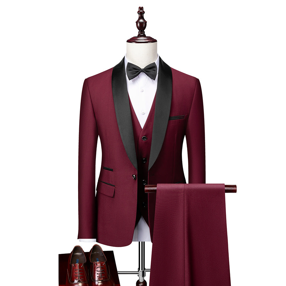 PHILIP™ | Smoking de soirée pour homme avec bordures en satin